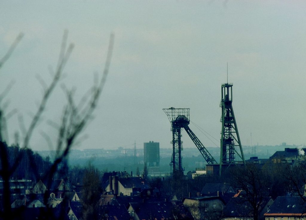 Herten-Sodingen, Zeche Mont-Cenis, 1978 (Bild: Arnoldius, CC BY SA 3.0, 1978)