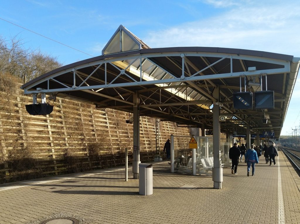 Bahnhof Vaihingen/Enz (Bild: Landesdenkmalamt Baden-Württemberg, M. Hahn, 2020)
