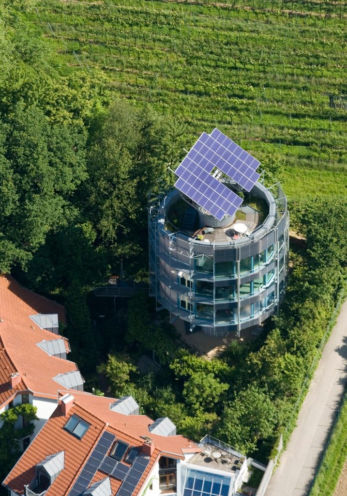 Freiburg im Breisgau, Heliotrop (Bild: Rolf Disch, SolarArchitektur)