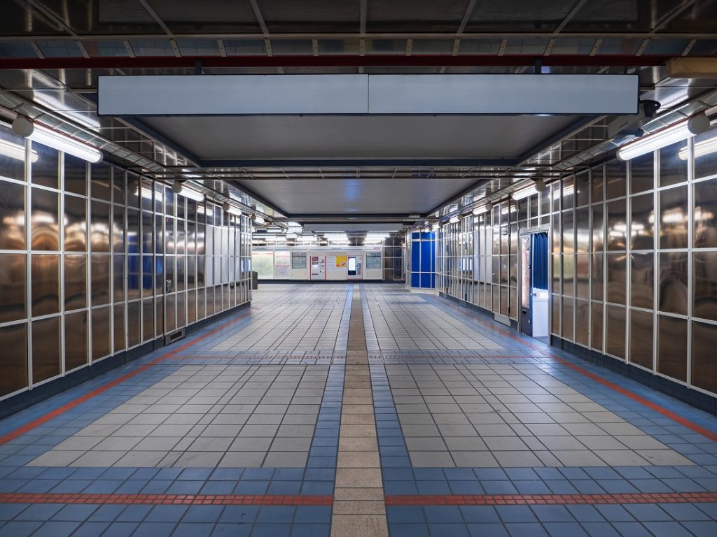 Hamburg, U-Bahnhof Mümmelmannsbert (Bild: Torsten Schlüter, via flickr, 2021)