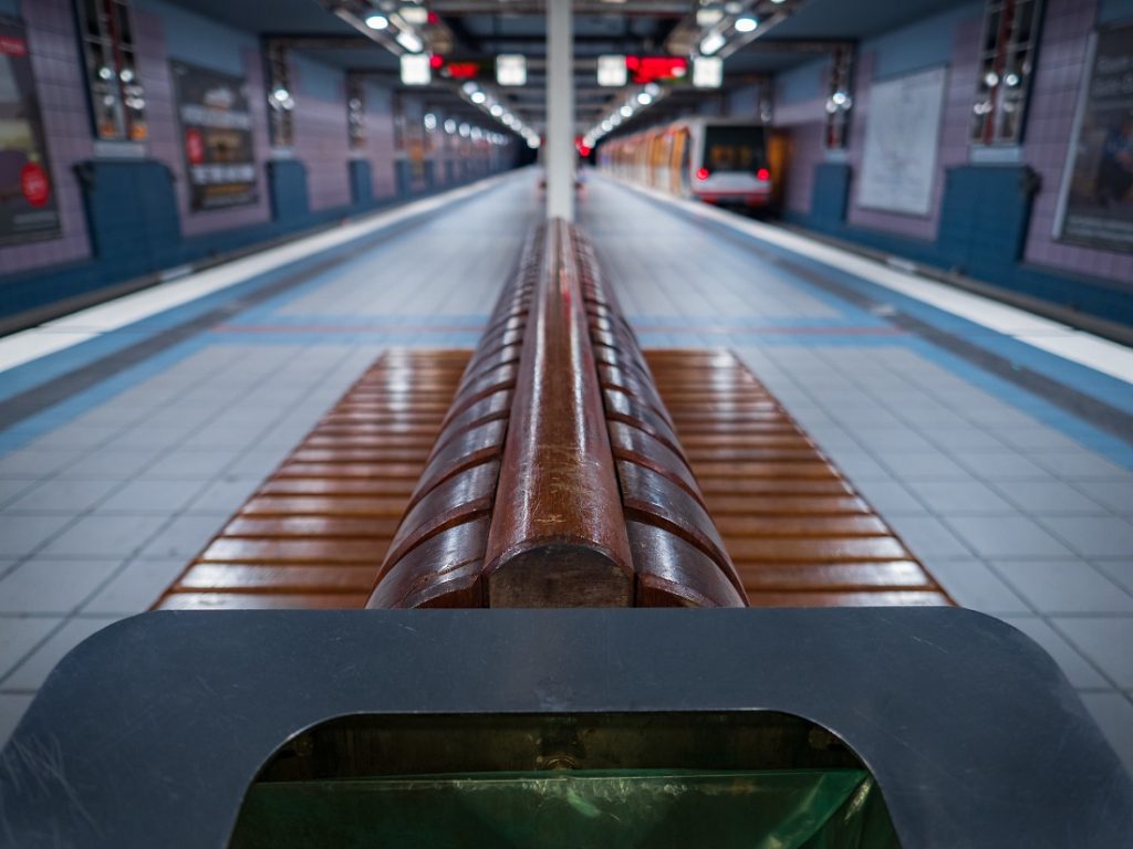Hamburg, U-Bahnhof Mümmelmannsbert (Bild: Torsten Schlüter, via flickr, 2021)