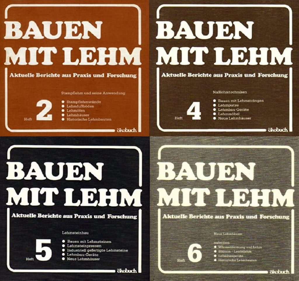 Gernot Minke, Bauen mit Lehm (Bilder: Buchcover)