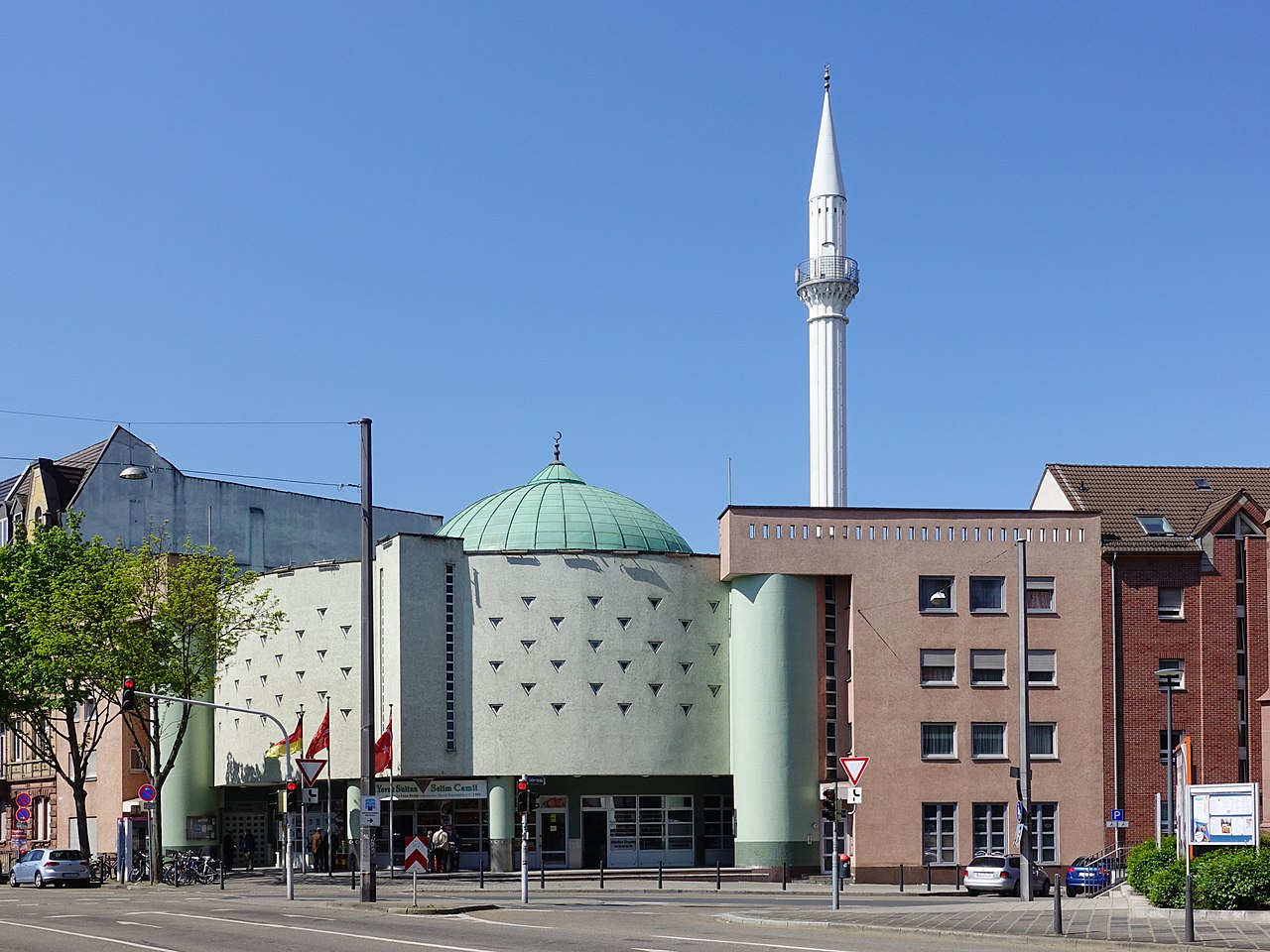 Mannheim, Moschee (Bild: Hubert Berberich, CC BY SA 4.0, 2019)
